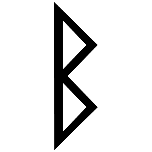 Berkano, lead rune of the Love bind rune